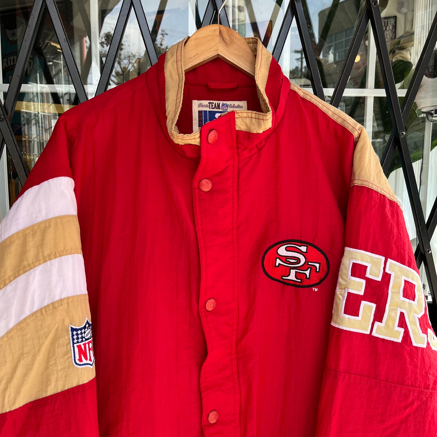 Vintage Starter San Francisco 49ers Split Jacket - Size XL
