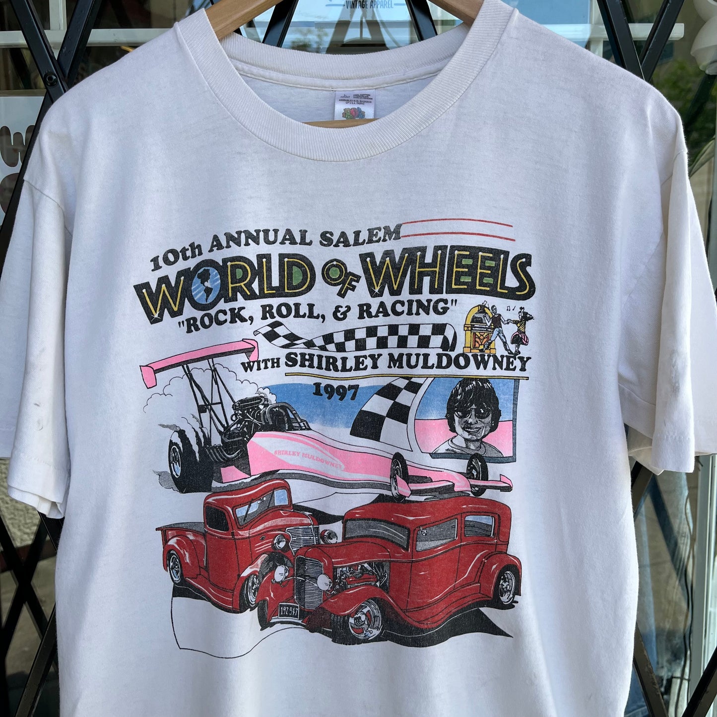 1997 World of Wheels Car Tee - Size L