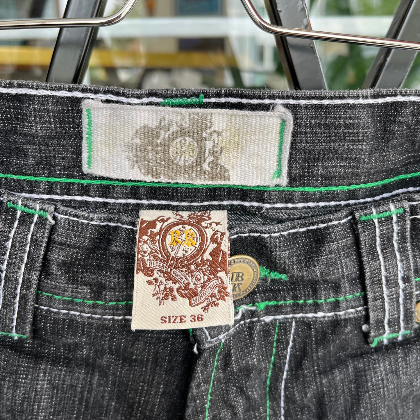 Y2K Baggy Denim Shorts - 36W
