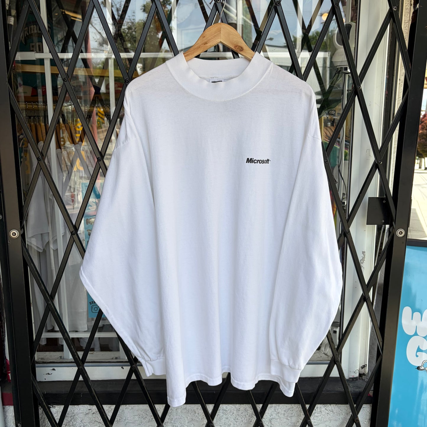 Vintage Microsoft Mock Neck Long Sleeve - Size XXL