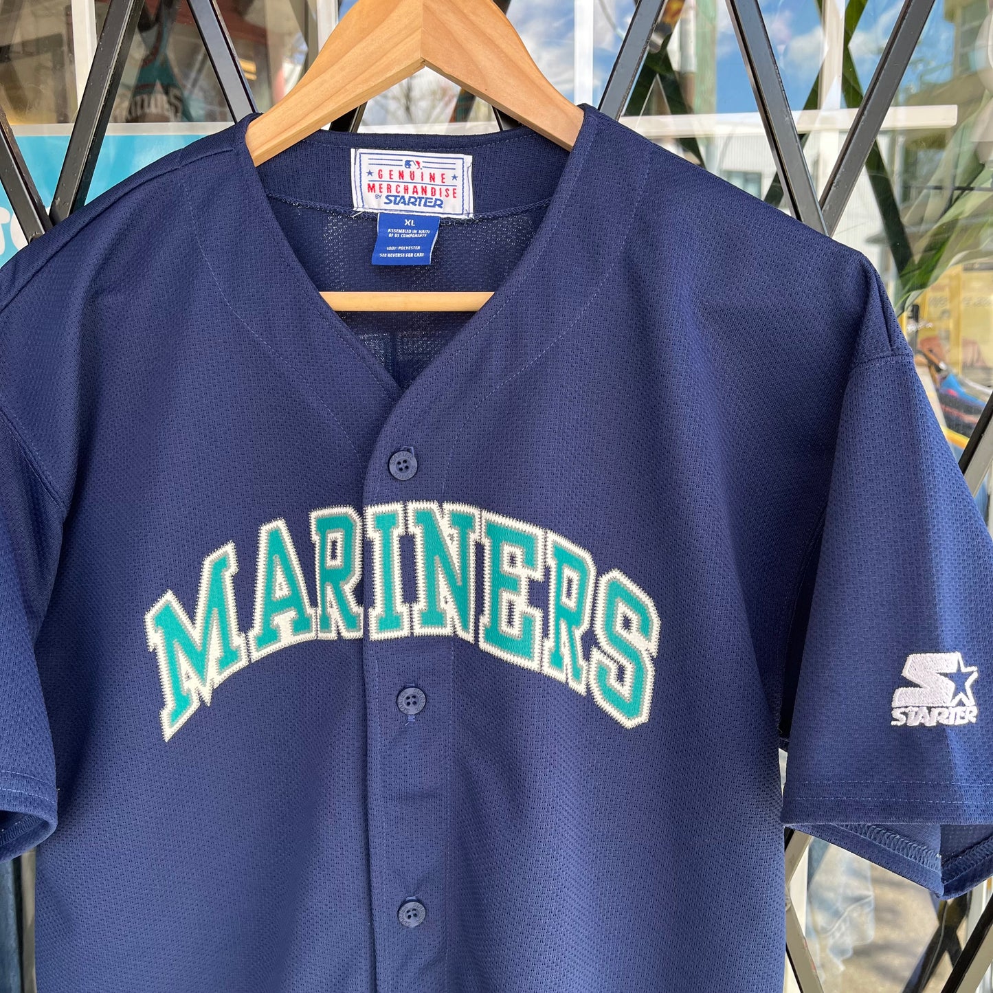 Vintage Starter Seattle Mariners Griffey Jersey - Size Youth XL