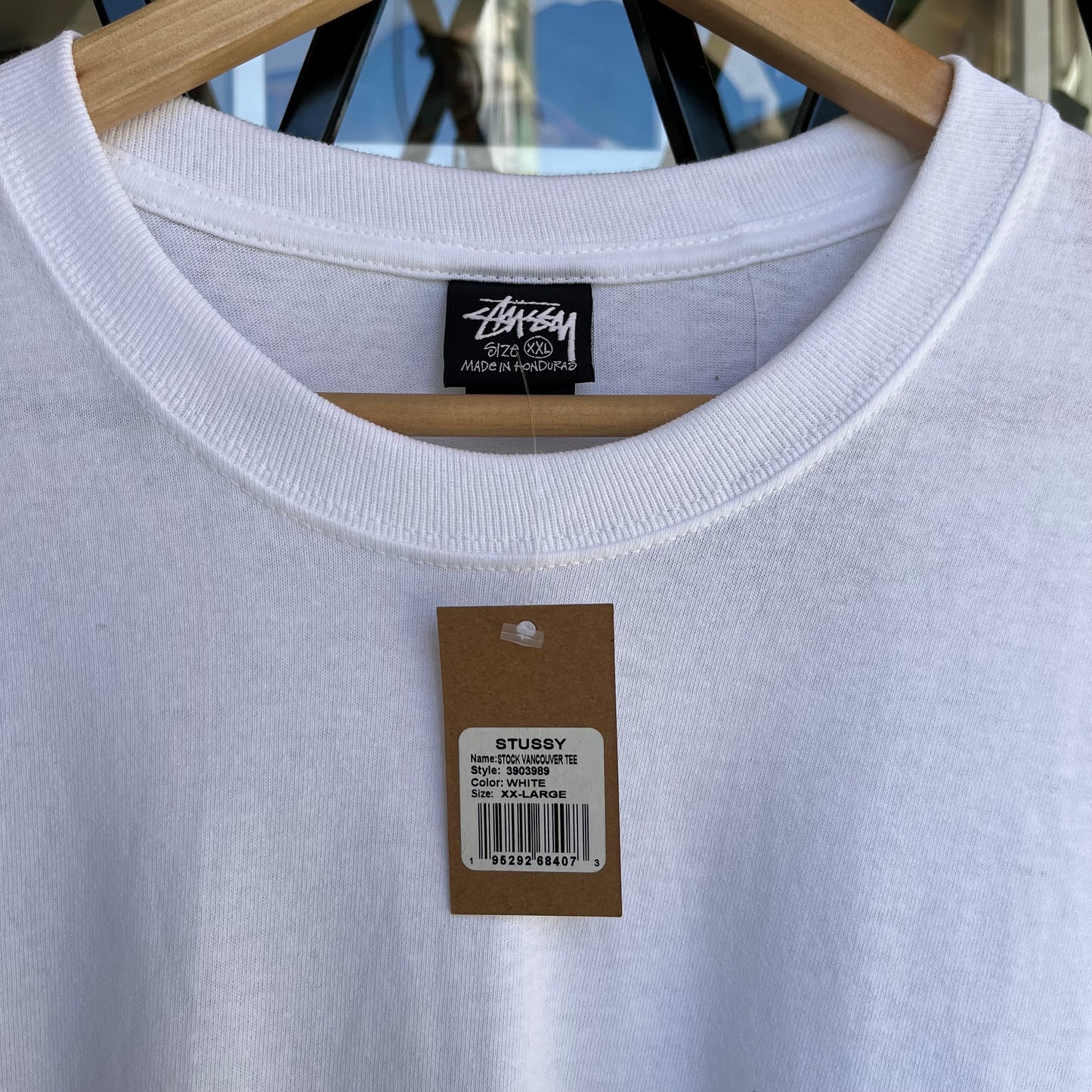 Stussy Vancouver Stock Tee White - Size XXL