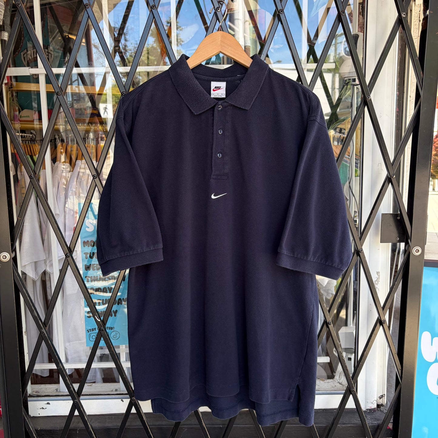 Vintage Nike Mid Swoosh Shirt - Size L