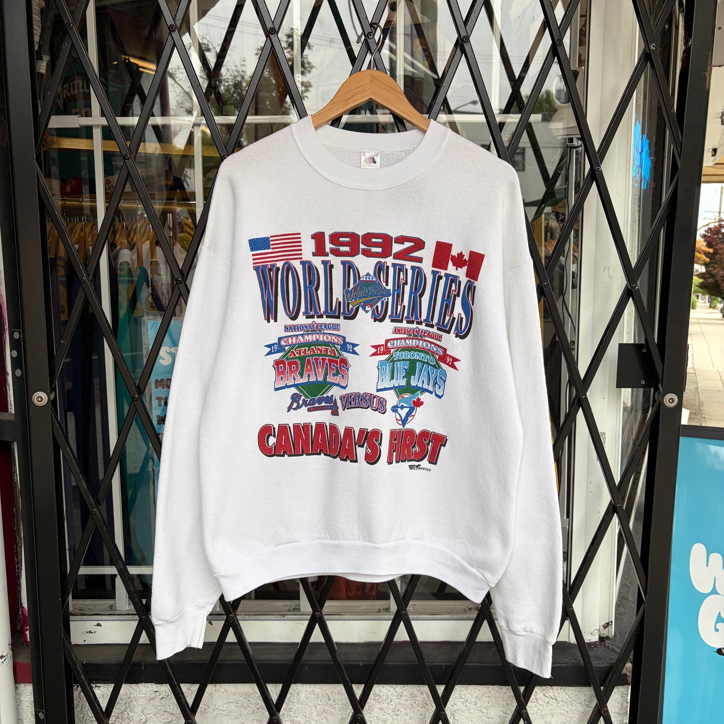 1992 Toronto Blue Jays World Series Champions Crewneck - Size XL
