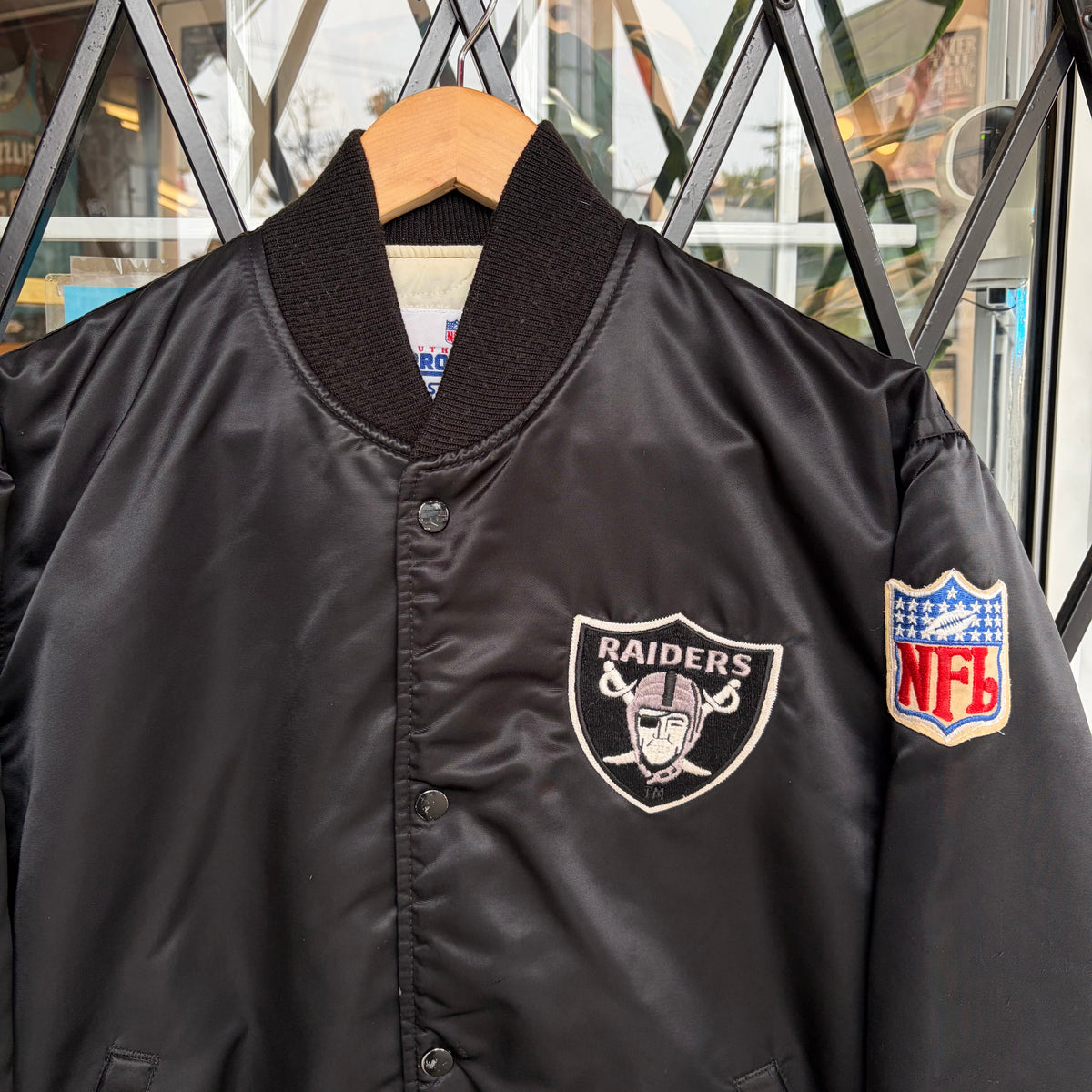 Vintage Starter Raiders Satin Jacket - Size L