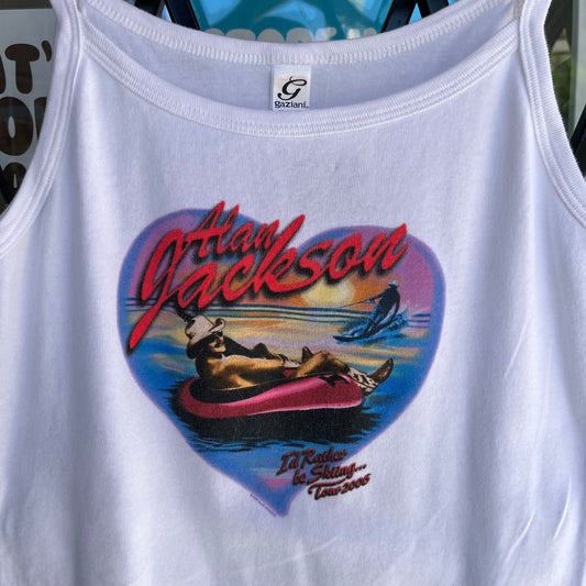 2006 Alan Jackson Tour Tank Top - Size Womens XL