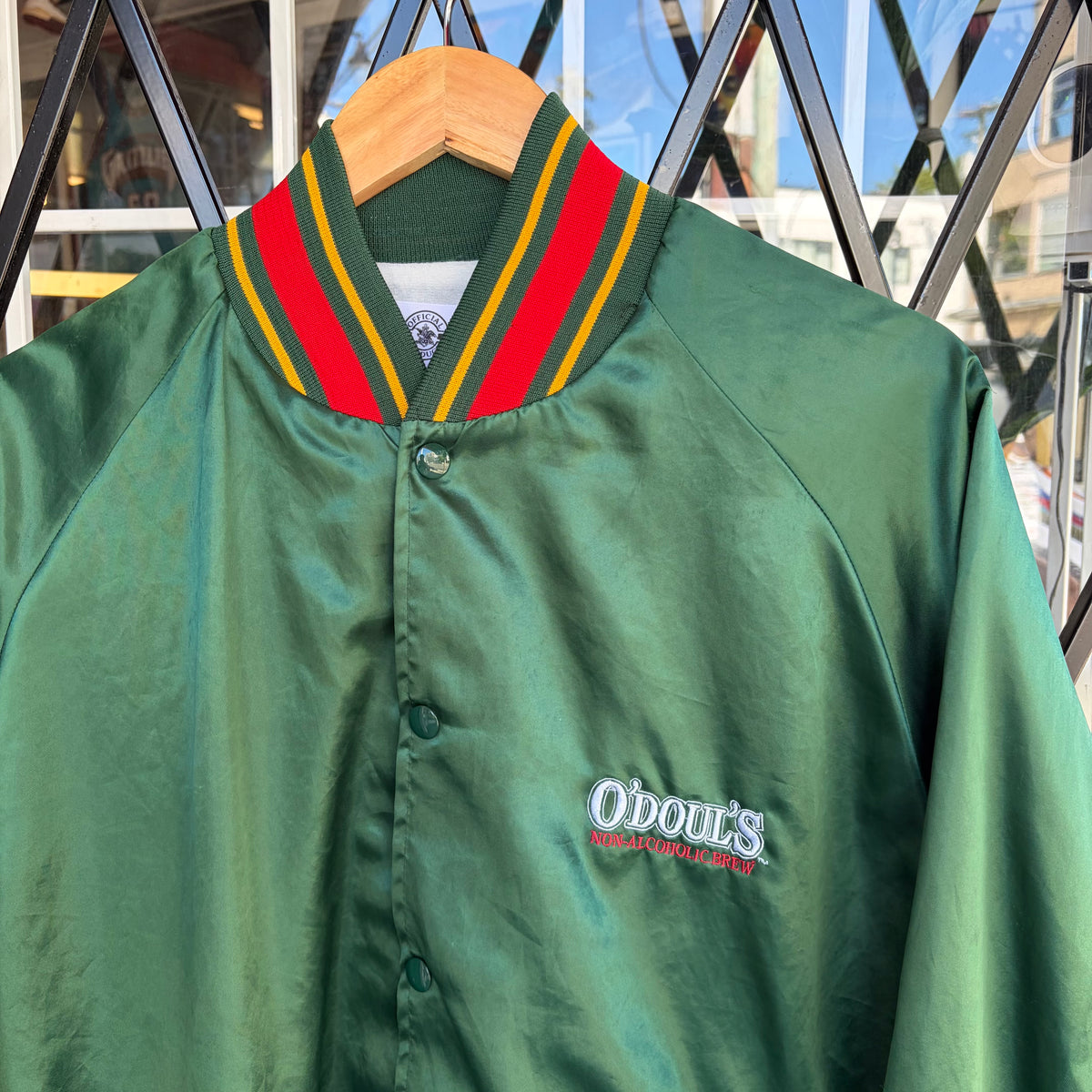 Vintage O’Doul’s Non Alcoholic Brew Satin Jacket - Size L