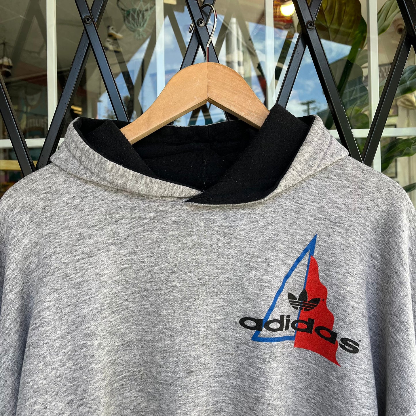 Vintage 90s Adidas Hoodie - Size L