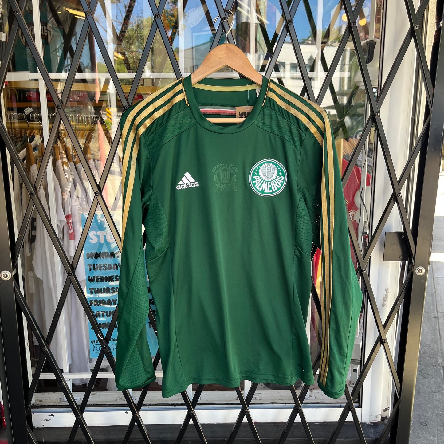 2014 Palmeiras Centennial Long Sleeve Jersey - Size M