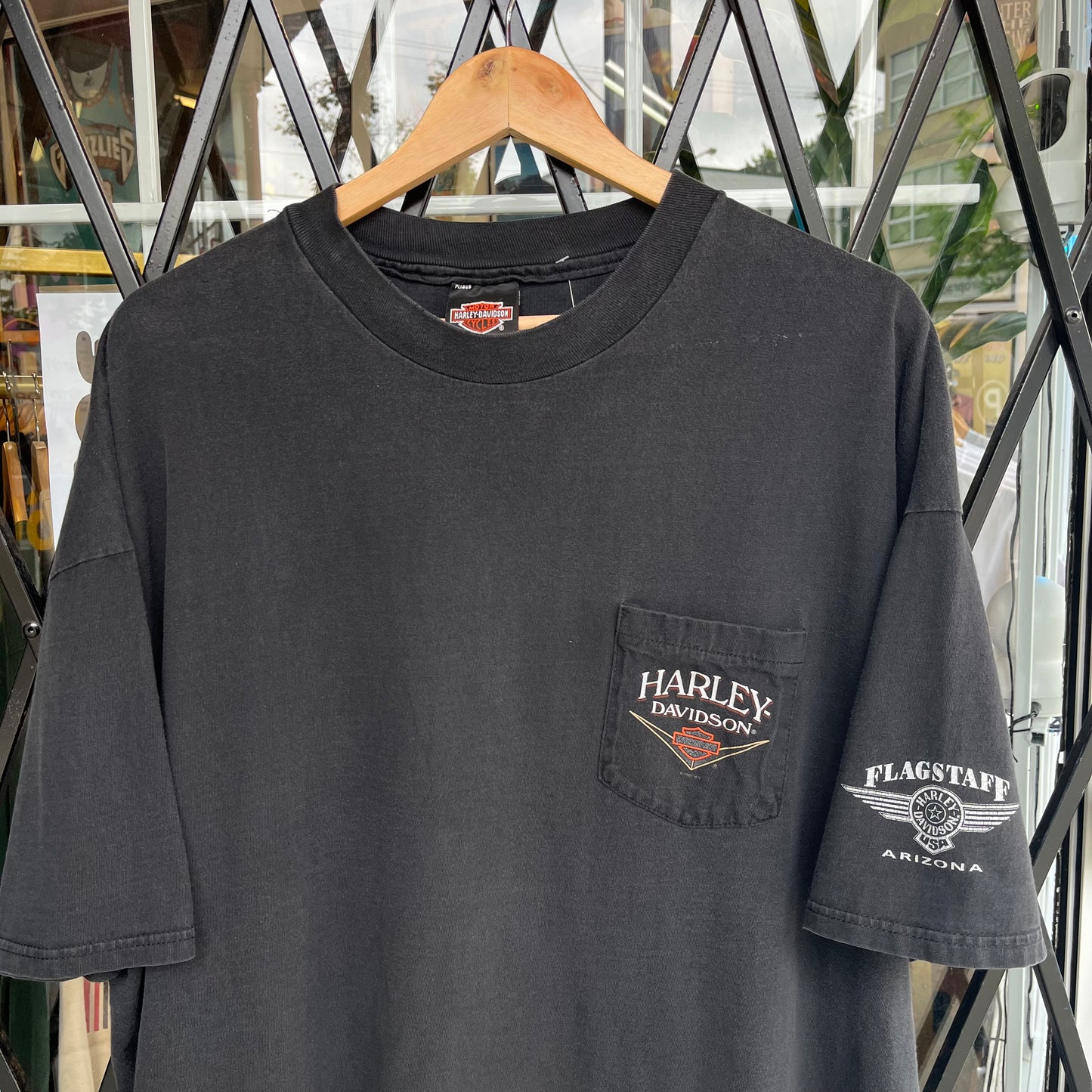 1997 Harley Davidson Flagstaff Pocket Tee - Size XXXL