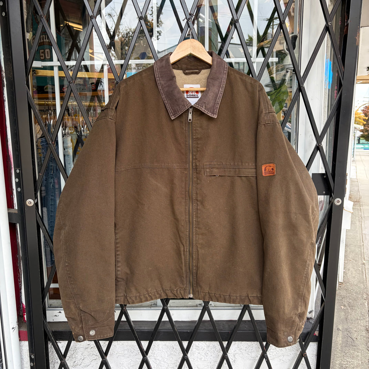 Sorel Detroit Style Canvas Work Jacket - Size XXL