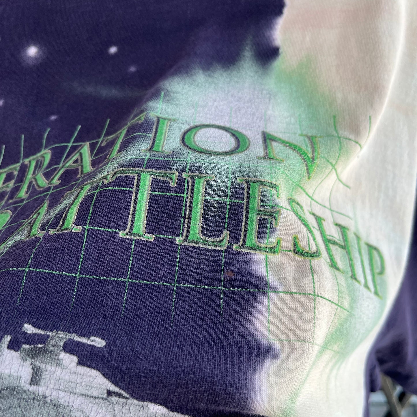 Vintage Starwars Trade Federation Battleship Tee - Size L
