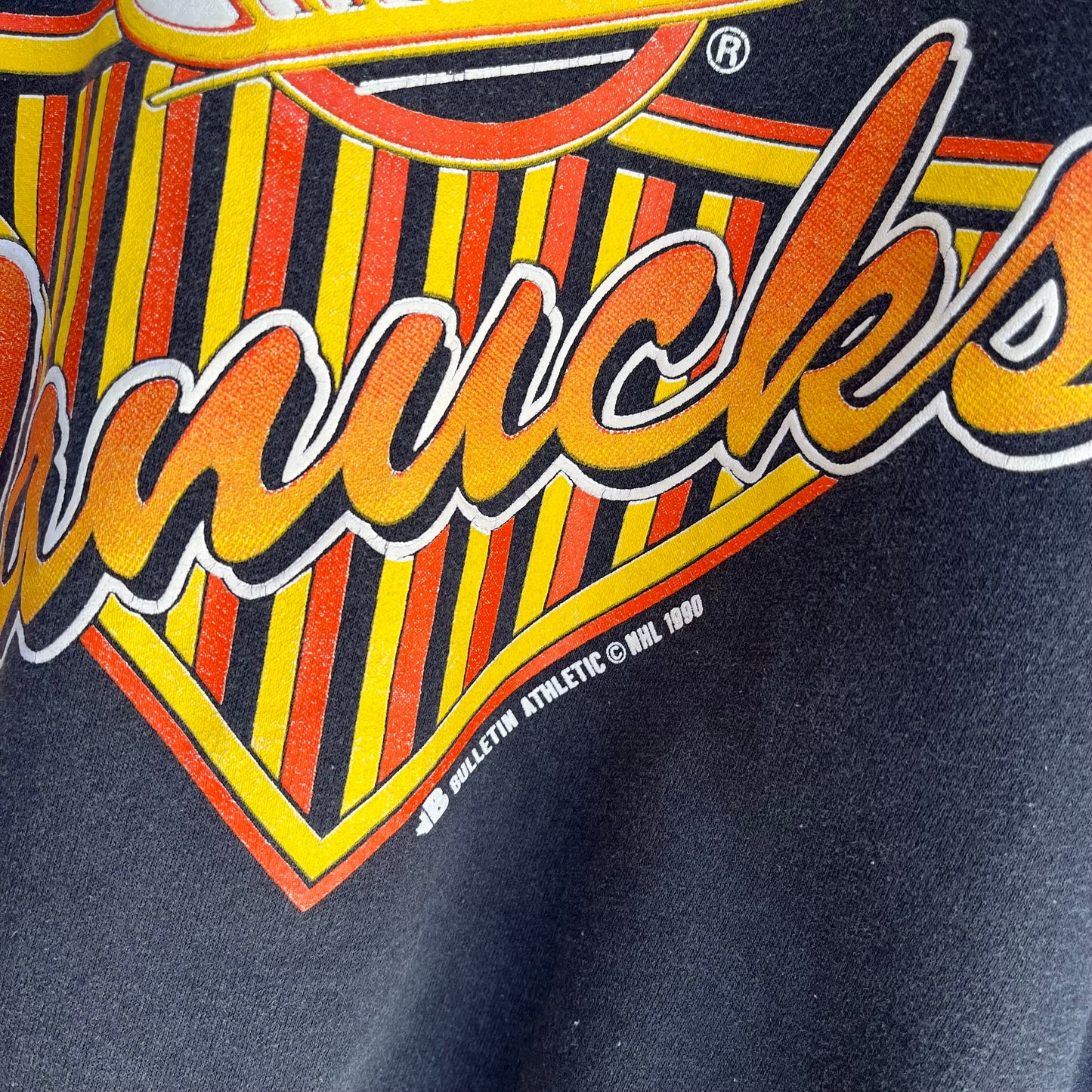 1990 Vancouver Canucks Crewneck - Size L