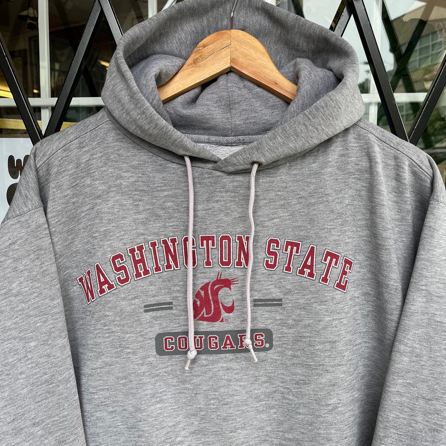 Vintage Washington State University Hoodie - Size L