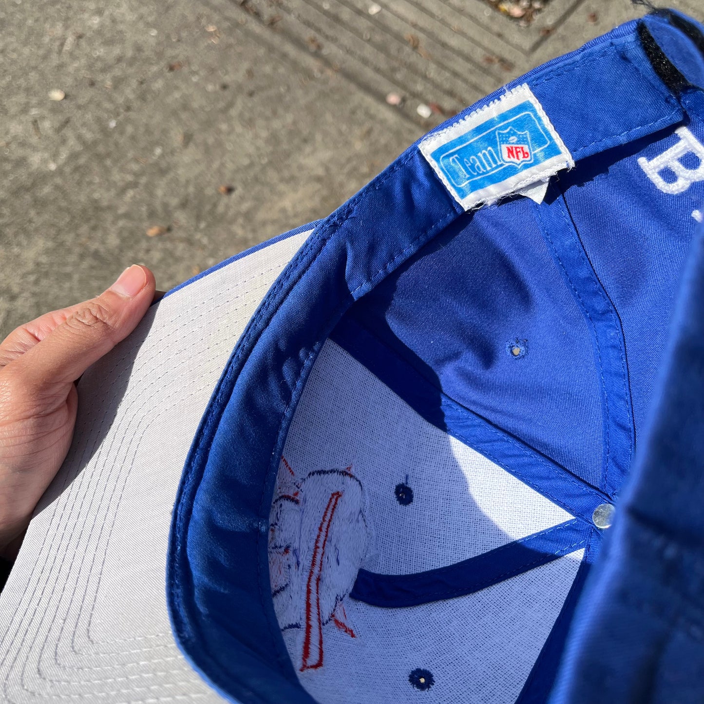 Vintage Buffalo Bills Velcroback Hat