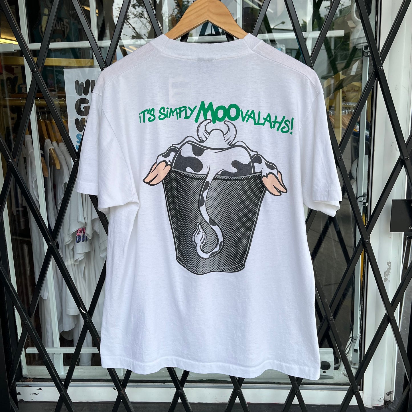 Vintage Cow Moola Mania Tee - Size XL