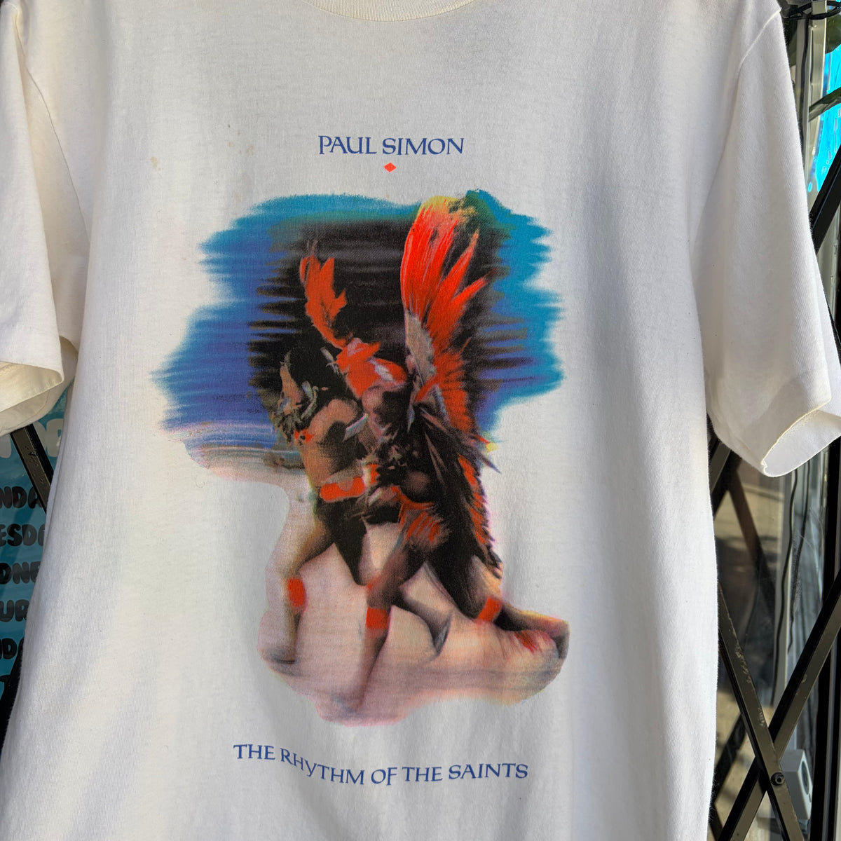 1991 Paul Simon Rhythm of the Saints Tour Tee - Size L
