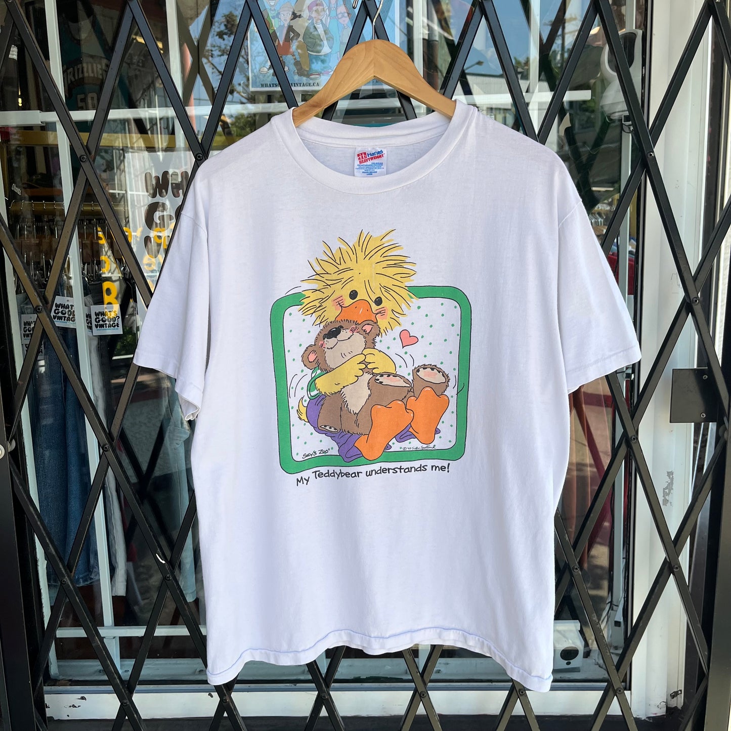 1993 Teddy Bear Duck Tee - Size L