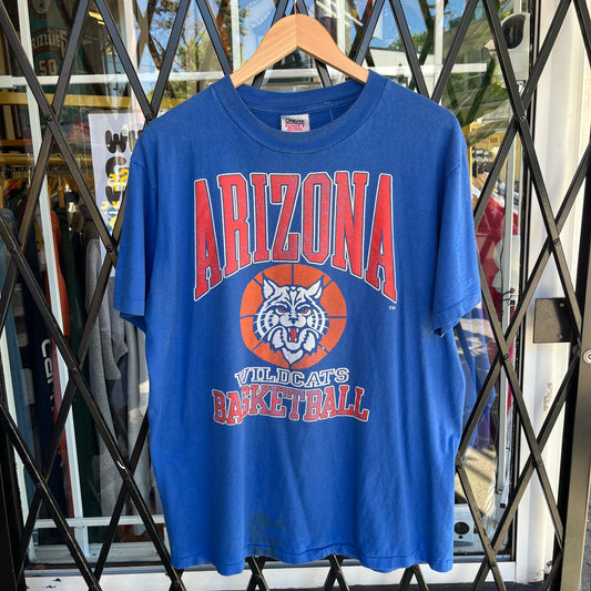 Vintage University of Arizona Wildcats Basketball Tee - Size XL