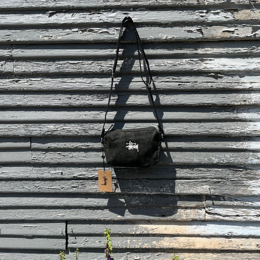 Stussy Canvas Pouch Bag - Black